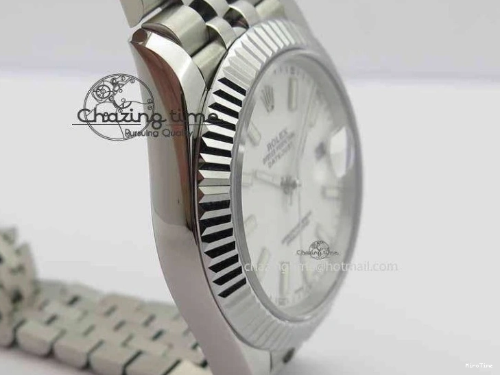 MiroTime 0211 SmartChoice DateJust II 41mm BP Maker Best Edition White Dial On New Version Jubilee Bracelet A 3636